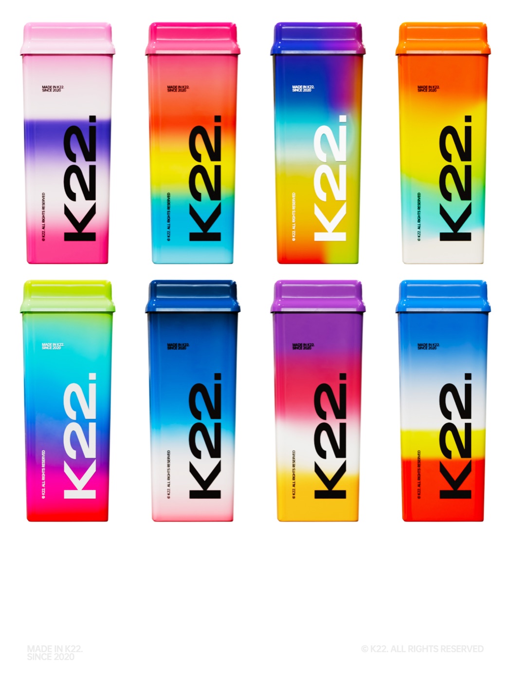 K22 多种大方杯配色品牌海报